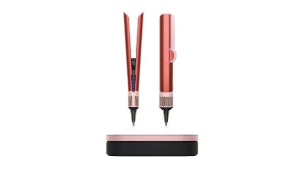 Dyson Airstrait straightener and dryer - strawberry/bronze