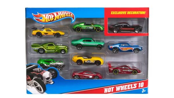 Hot Wheels Pack of 10 Car