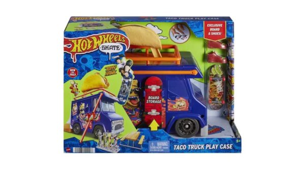 Hot Wheels Skate Taco Truck play case - Image 4