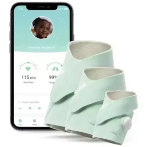 Smart Sock 3 PLUS Baby Monitor - original mint